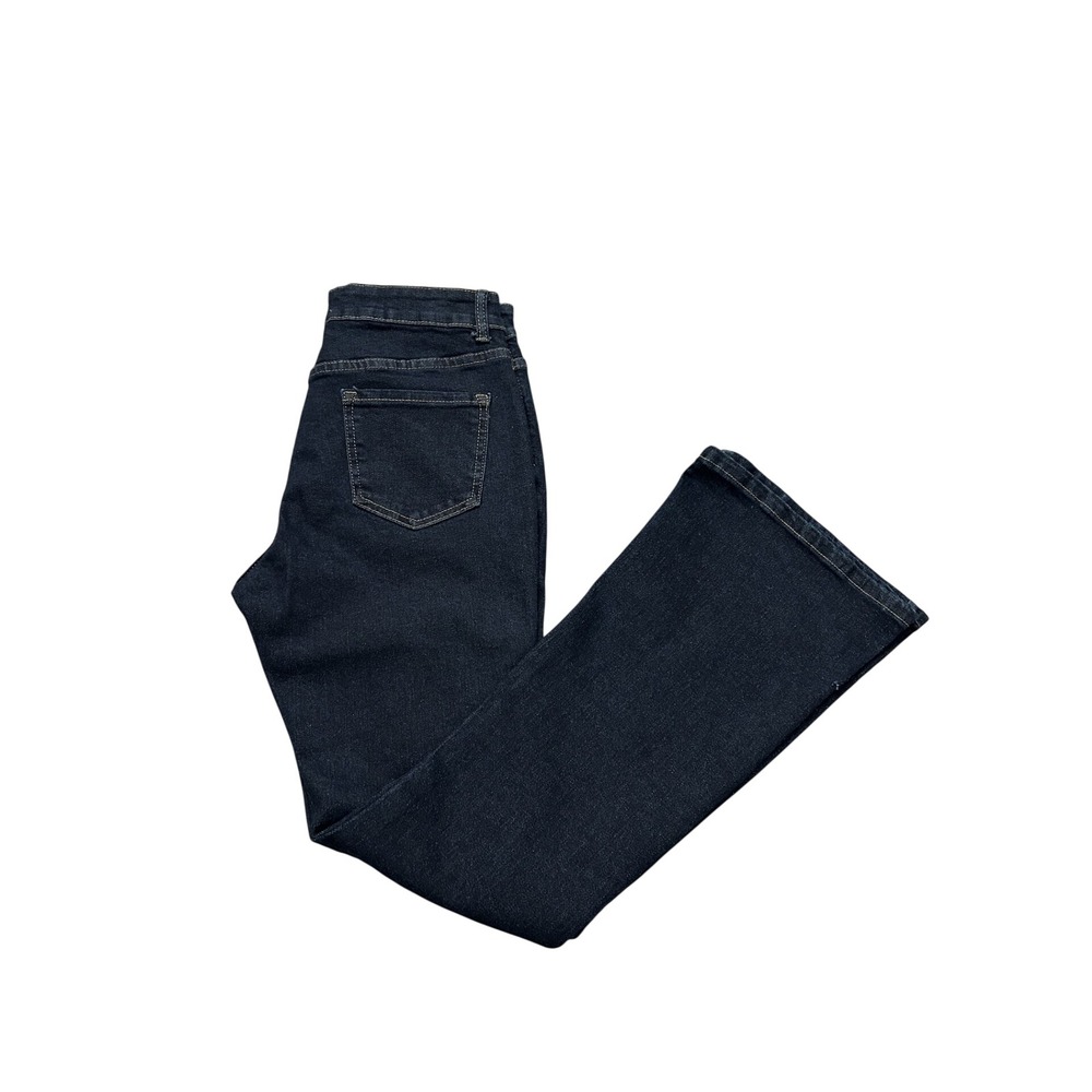 Sky Jeans Bootcut Pants Womens 13 Indigo Blue New‎ High Rise Stretch NWT